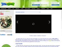 Tablet Screenshot of icangarden.com